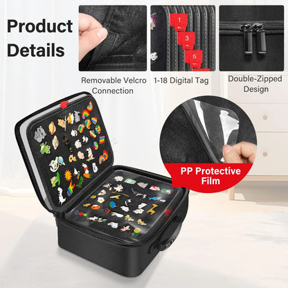 18 Page Pin Display Book for Collectors