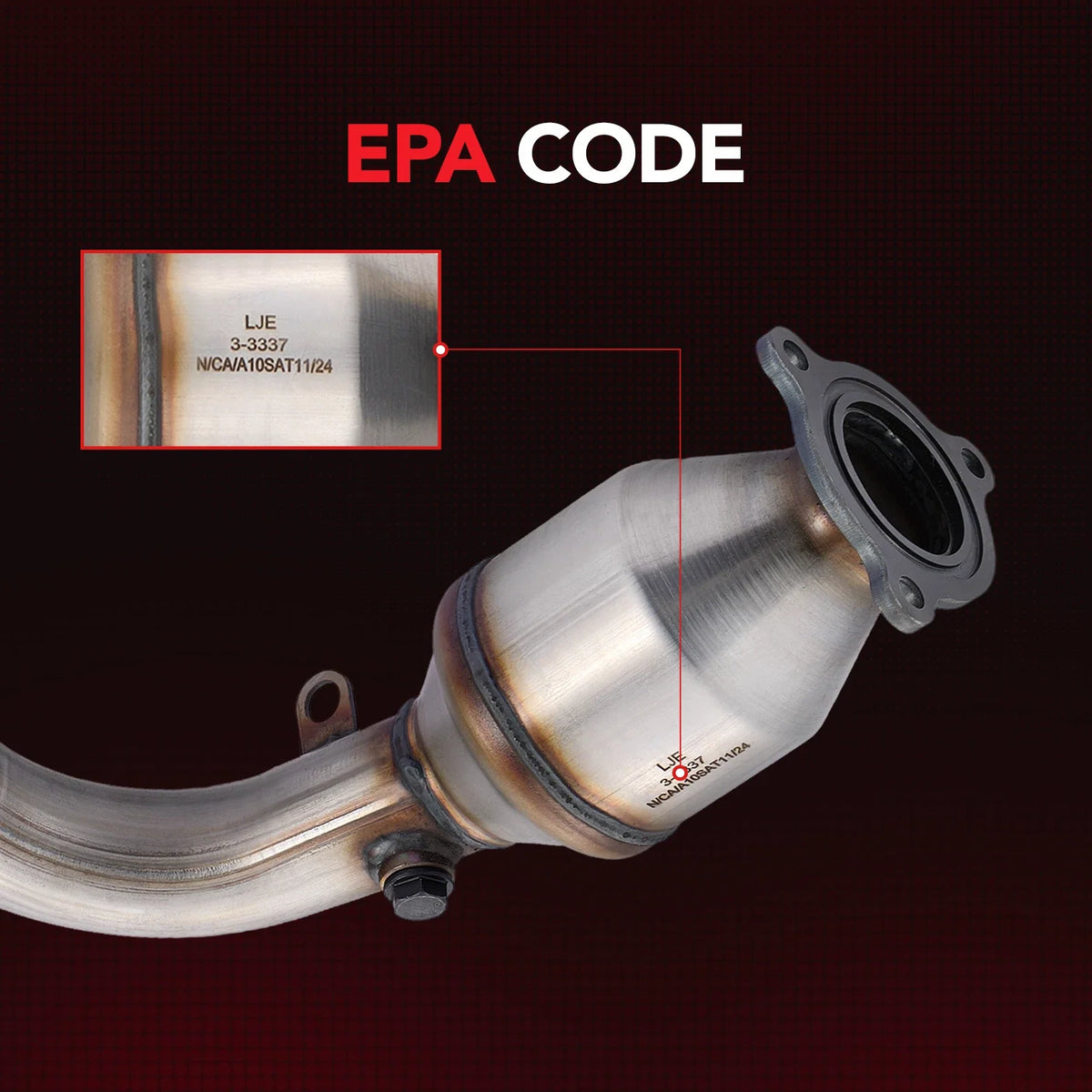 EPA Compliant Catalytic Converter Front for Chevy Captiva Sport (2012–2015)
