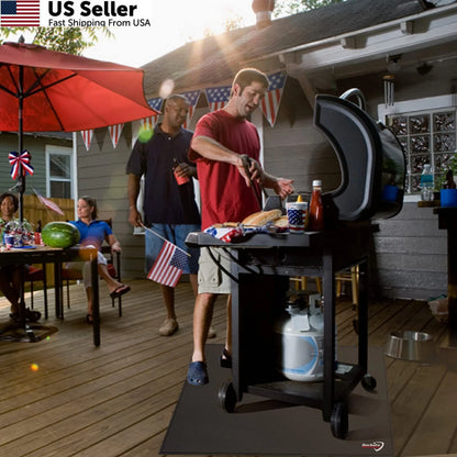 40" Square Fire Pit Mat Under Grill Mat (40x40 inch)