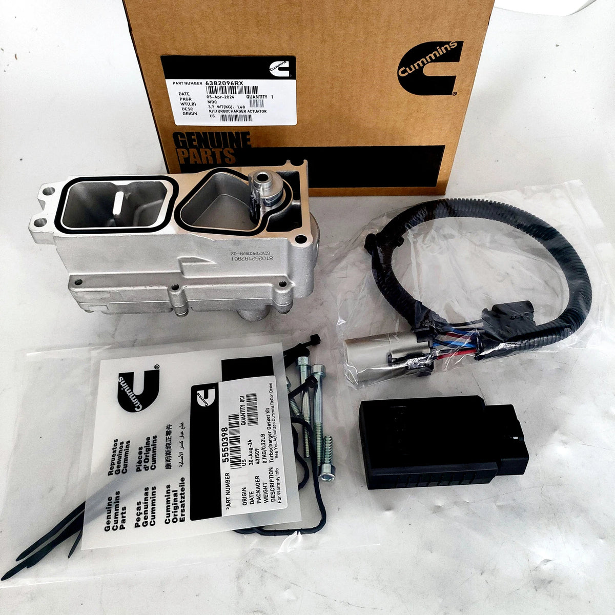 HE300VG Turbo Actuator for Ram 2500 3500 Cummins 6.7L (2013–2018) 68445522AA 68481772AA