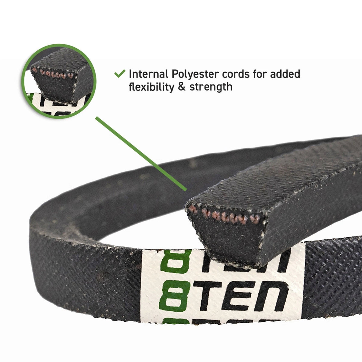 8TEN Deck Belt for Scag Z-Cat SZC42A-19KA 42 Inch (Part No. 483002)