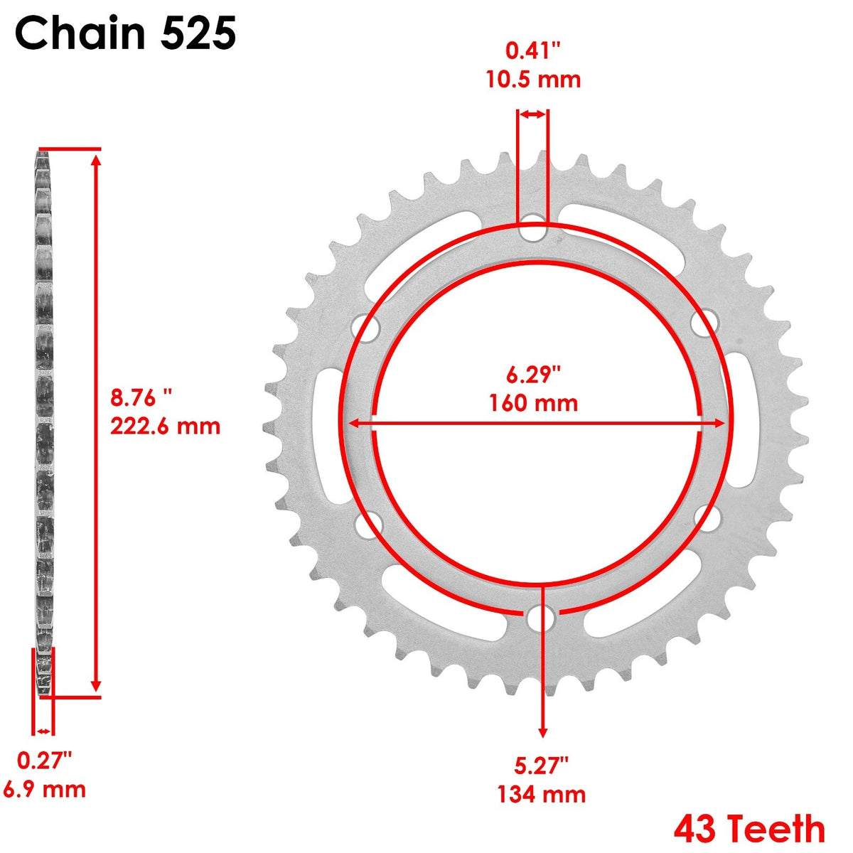 Green O-Ring Drive Chain & Sprockets Kit for Honda CBR600RR (2003–2006) EG1047FS100XO