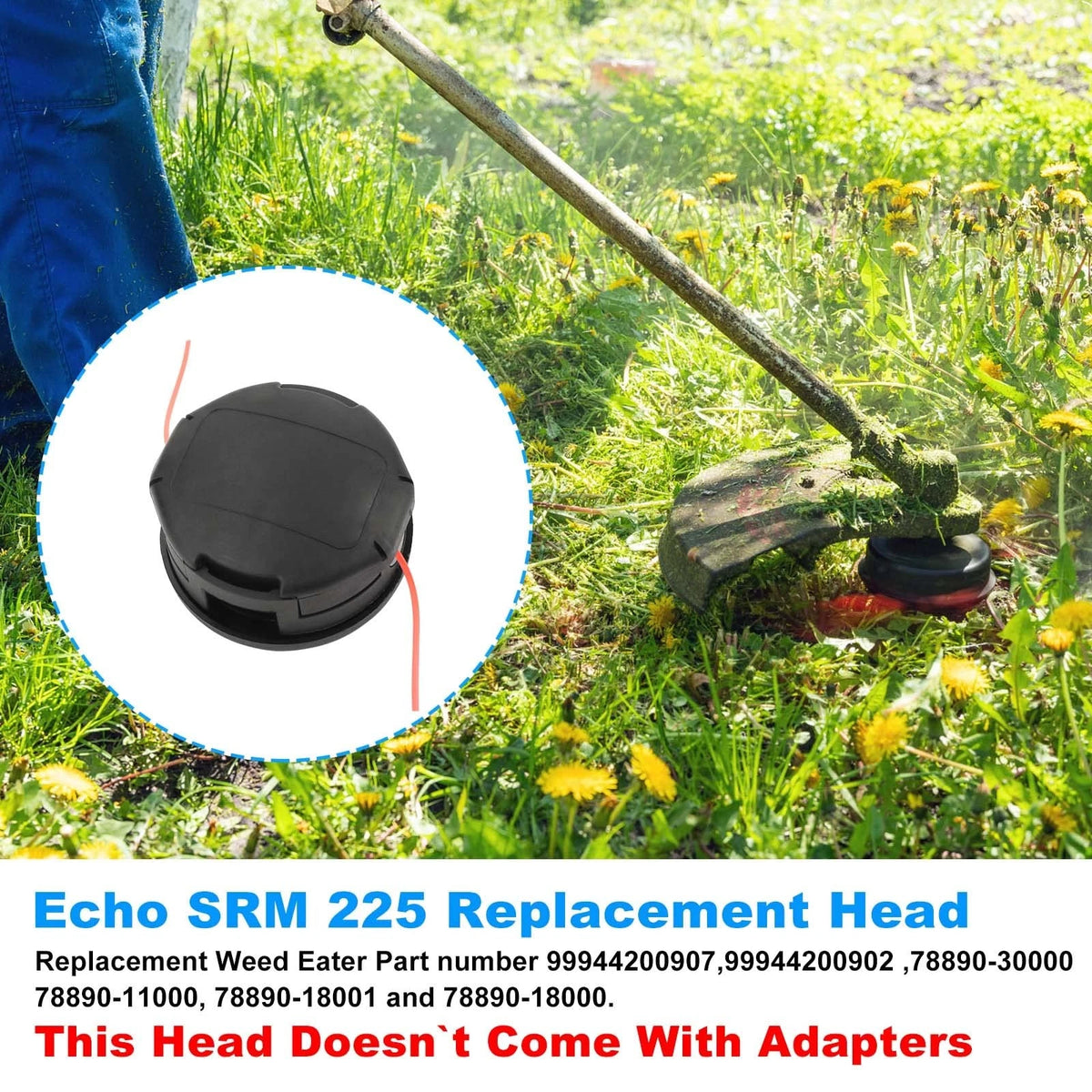 SRM-225 String Trimmer Head for Echo Speed Feed 400 (2010–2023)