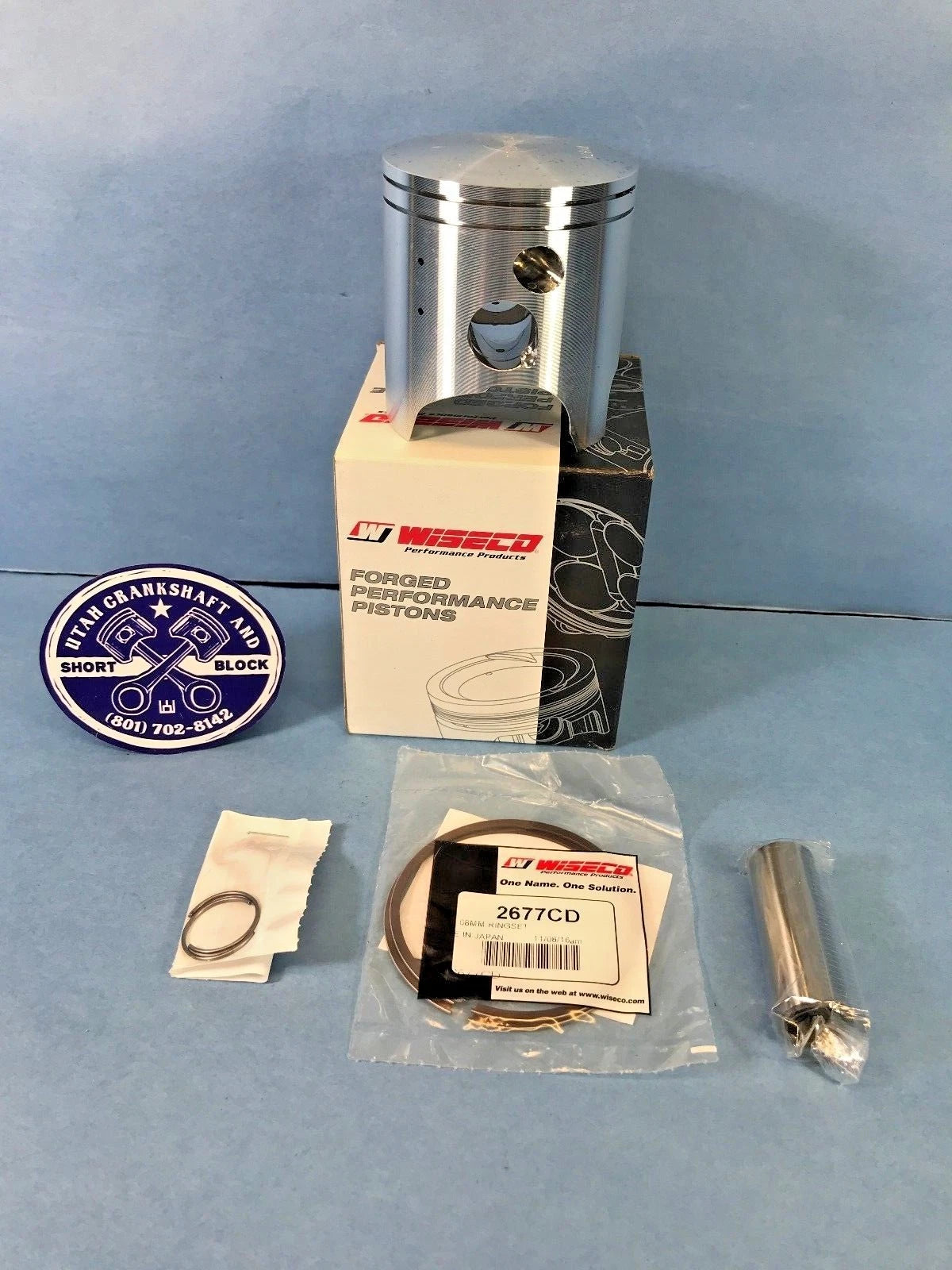Wiseco Piston Kit 68mm STD for Yamaha YZ250 WR250 (1992–1998) 677M06800 677PS