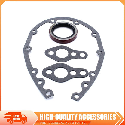 Timing Chain Cover Gasket Set & Seal for Small Block Chevy (SBC 283 327 350 383)