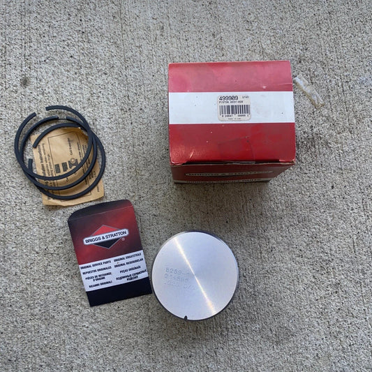 .020" Piston Kit for Briggs & Stratton 8HP (OEM 499909, 391677)
