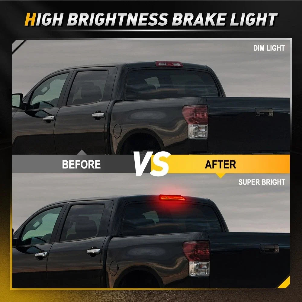 Third Brake Light - LED Smoked for Toyota Tundra 2007-2021