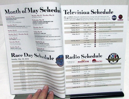 Official Indianapolis 500 Centennial Era Program for Indianapolis 500 (2010)