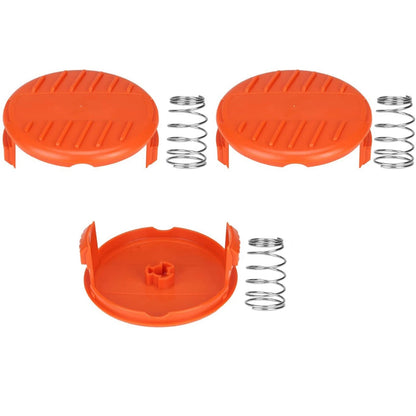 3X Replacement Spool Cap & Spring for Black & Decker LST201 LST220 LST300