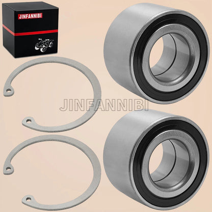 Front Wheel Bearings Kit for Kawasaki KAF1000 KAF820 KAF700 (2015–2023) 92045-0905, 92045-0762