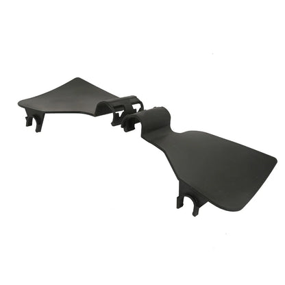 Updraft Wind Deflector Kit in Black for Harley Touring 1998-2013