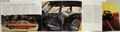 Tri-fold Brochure for Volvo Experimental Safety Car (1972)