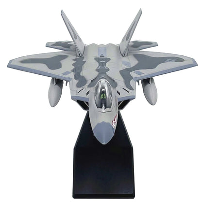 F-22 Raptor Model 1:100 Scale Alloy Display Stand (19cm)