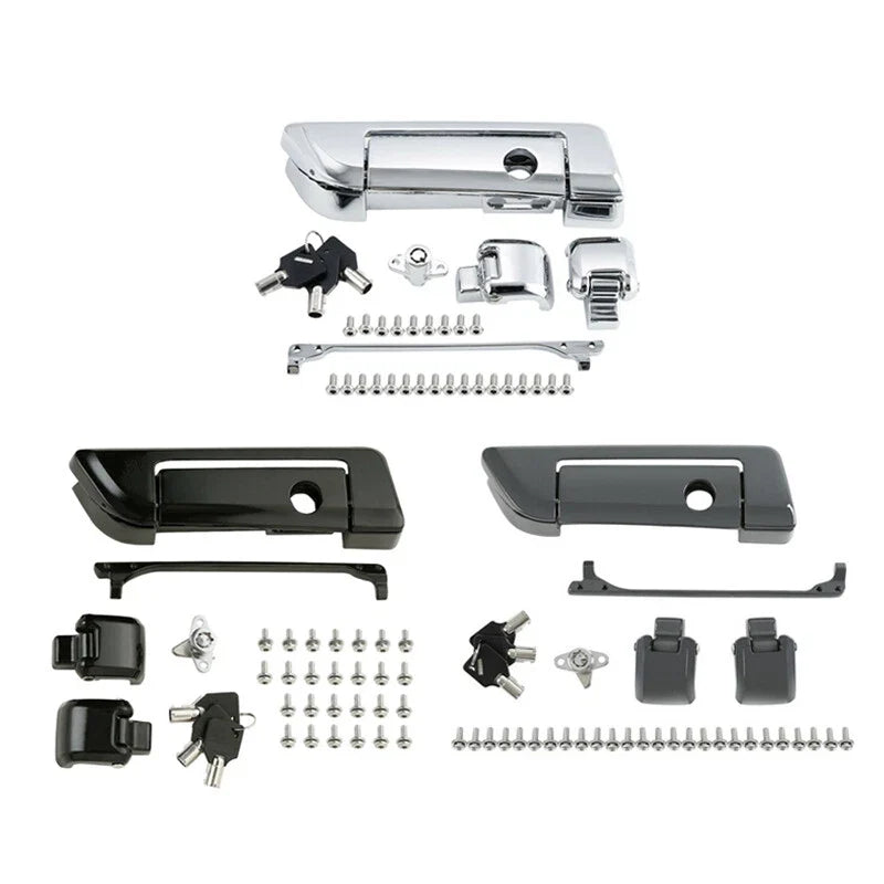 Key Hinges Trunk Latches for Harley Street Glide Touring 2014-2024