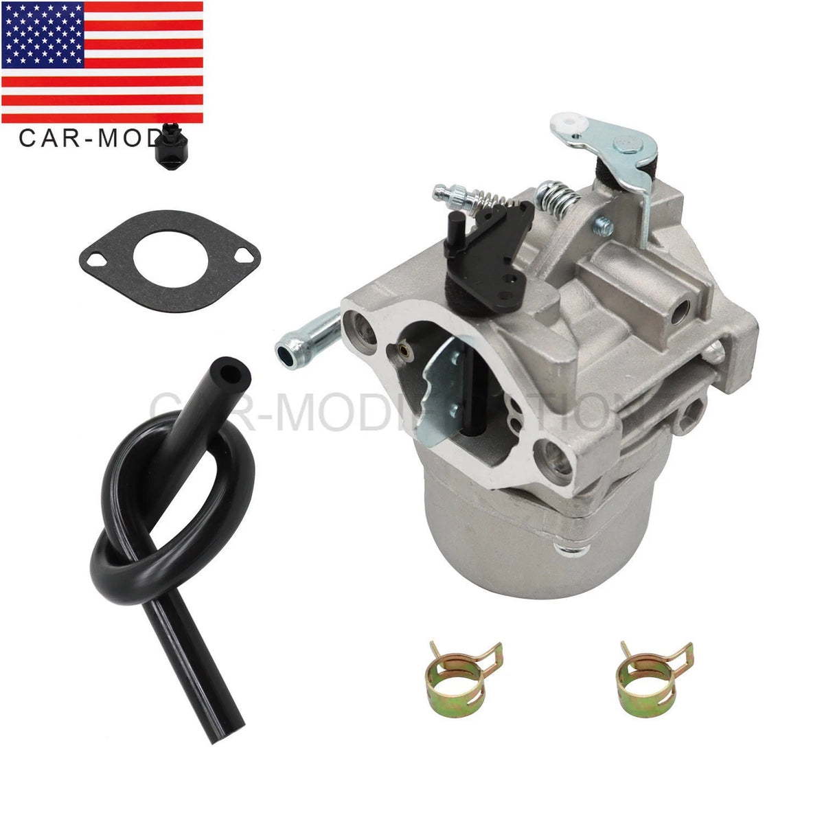 Carburetor for Briggs & Stratton Lawnmower Engine 590399 (Replacement)