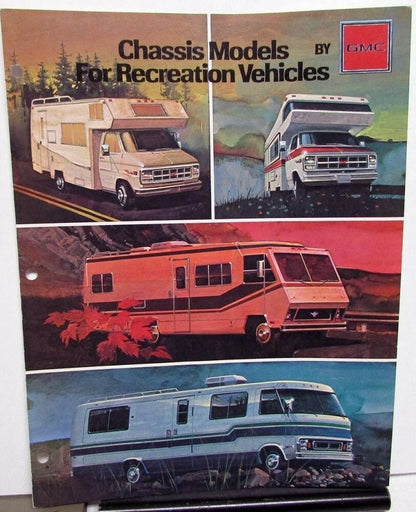 GMC Recreation Vehicles Chassis Camper Motor Home Sales Brochure (1979)