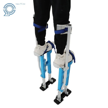 18-30 Inch Aluminum Stilts for Taping Wallpaper and Drywall