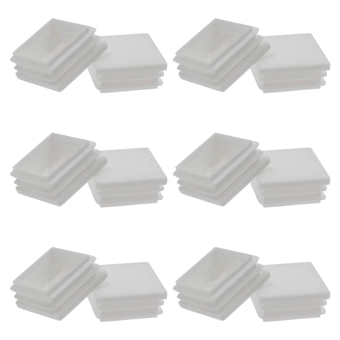 12X 38mm Square White Plastic for Automotive Use