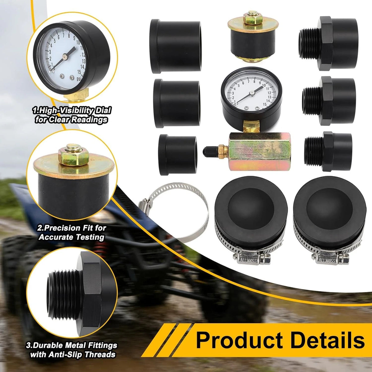 Leak Down Tester for Banshee Blaster 2 Stroke (26mm-41mm)
