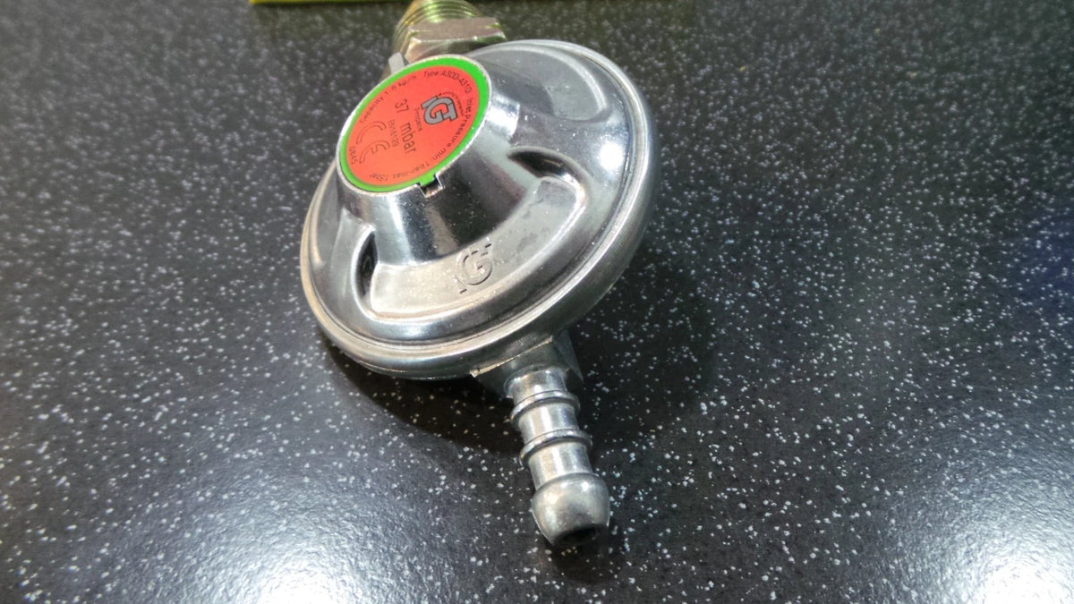 Propane Gas Regulator for Caravan Motorhome BBQ (37 mbar)