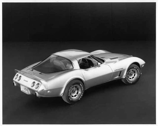 Turbo Corvette Concept Auto Show Car Press Photo for Chevrolet (1980)