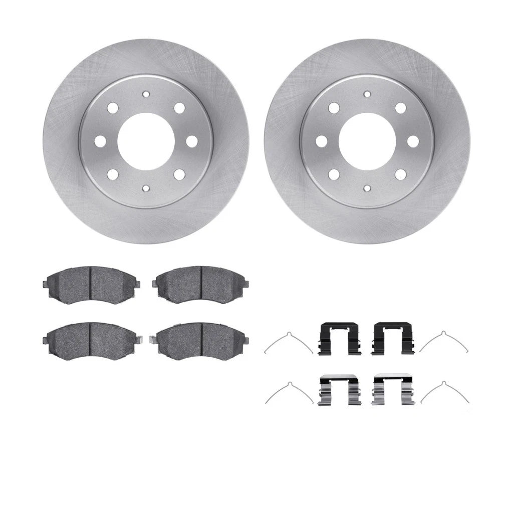Brake Rotor Set for Hyundai Sonata (1999–2001) ALX-PAU-DF-6512-72142-CLA3