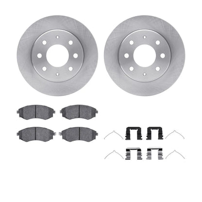 Brake Rotor Set for Hyundai Sonata (1999–2001) ALX-PAU-DF-6512-72142-CLA3