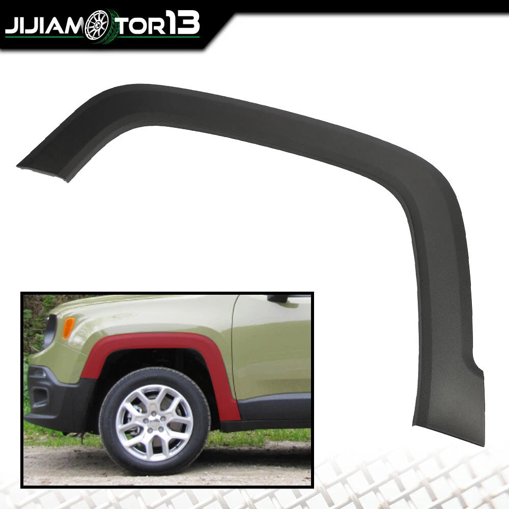 Front Left Driver Side Wheel Fender Flares for Jeep Renegade (2015–2021) J-02RSA3940BDM-FL