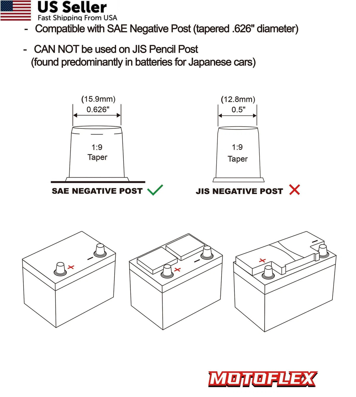 Battery Disconnect Switch for Universal Applications (12V-48V)