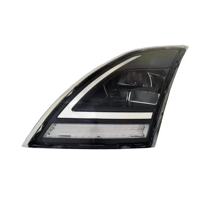 Black Reflective LED Headlight for Volvo VNL (2019) AGO-01-610236 LH