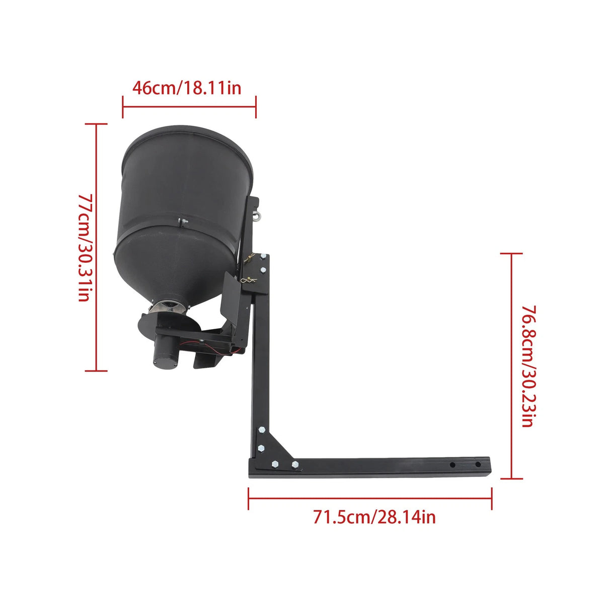 UTV Multipurpose Broadcast Spreader for UTVS16 (BCK22121K)