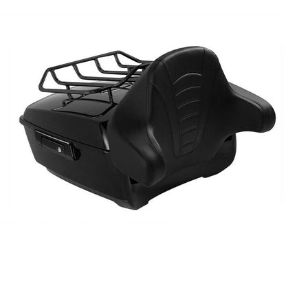 Trunk Backrest Pad Mount Rack Docking Kit for Harley Touring (2014–2026)