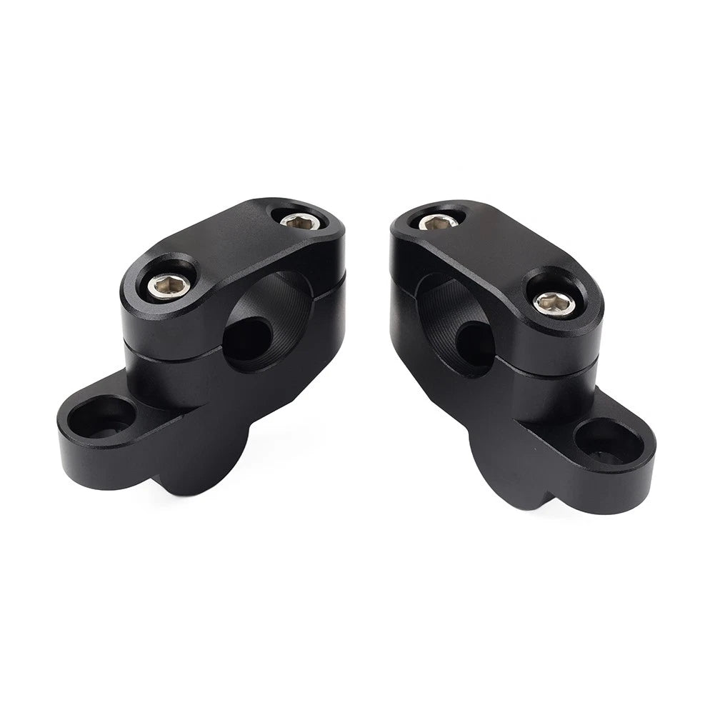 25mm Offset Handlebar Clamp Mount Riser for Honda, Suzuki, Yamaha