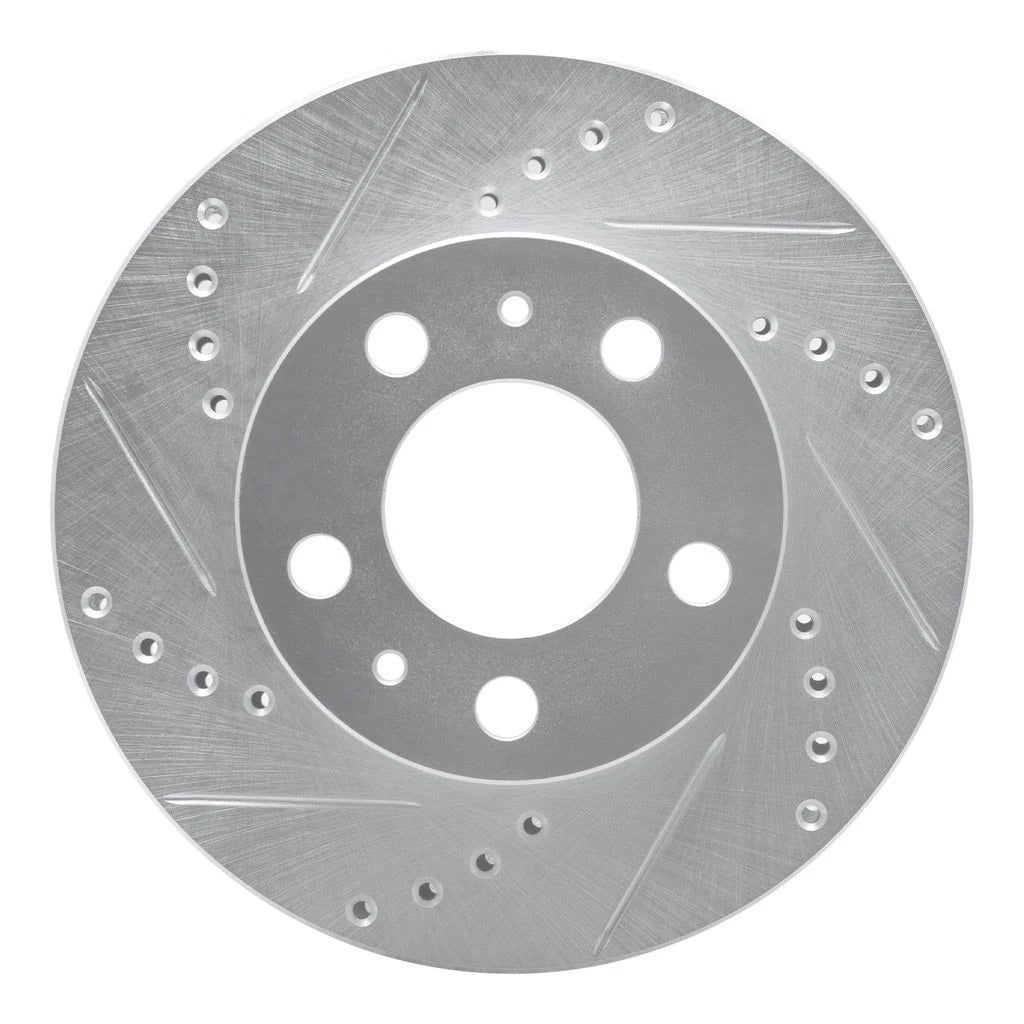 Set of 2 Drilled and Slotted Rotors for (ALX-PAU-DF-7614-27002-CLA1)