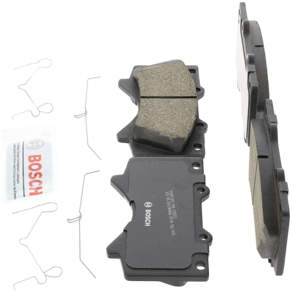 2X Bosch Brake Pad Set Front for Toyota Sequoia, Land Cruiser (2010–2022) BC1303