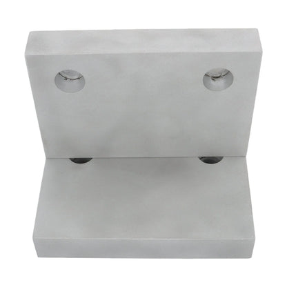 Machinable Soft Jaw Set for 6" Vises - 2 Pieces (6 × 4 × 1")