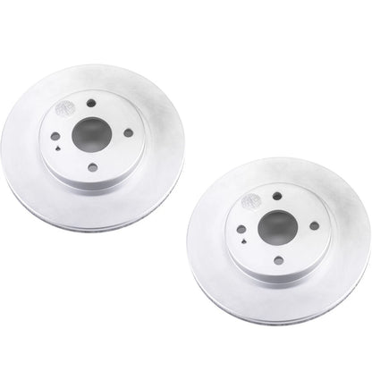 Set of 2 Powerstop Brake Discs Front for Mazda 2 (2011–2014) SET-P15JBR1561EVC-2