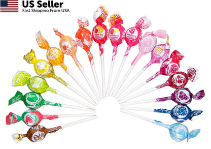 75 Count Charms Minipops Assorted Flavor Candy (Pack of 1)