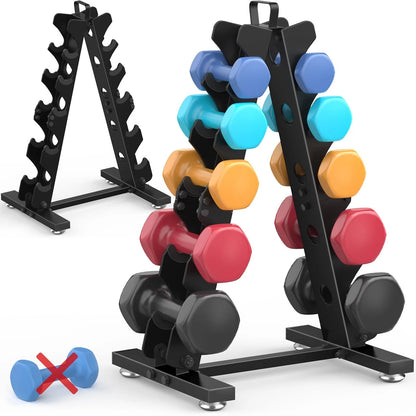 5 Tier Dumbbell Rack Stand for Home