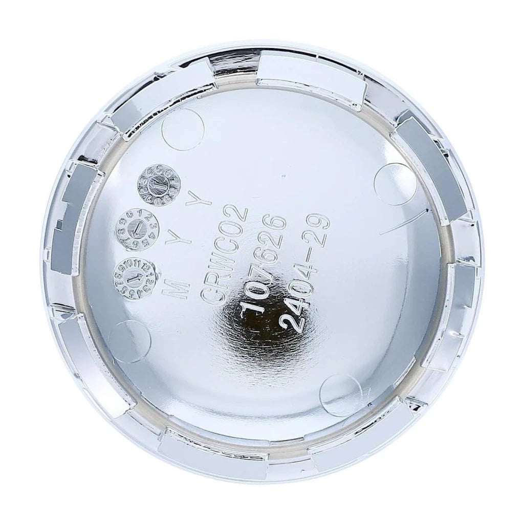 Set of 4 Wheel Center Caps for Dodge Charger (2018) 52110398AA, ALX-PAU-RB-909-062-CLA8, Chrome