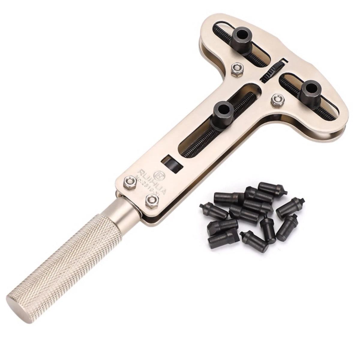 65mm Universal Watch Back Case Cover Opener Remover Tool with 4-Type Clamps