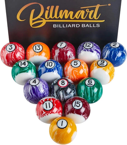 16-Piece Billiard Balls Set for Professional Play