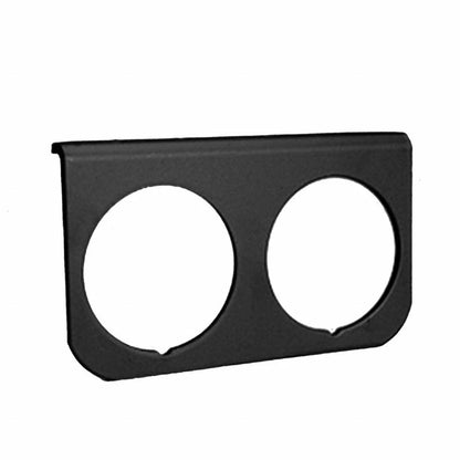 2X AutoMeter Gauge Panel for TLX-atm2237-CL360A70 (2-1/16in, Black, 2-Hole)