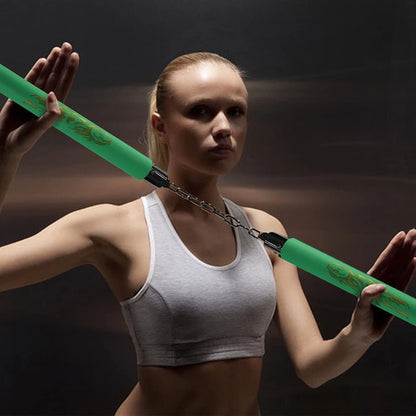 2X Foam Training Nunchucks with Steel Chain for Green