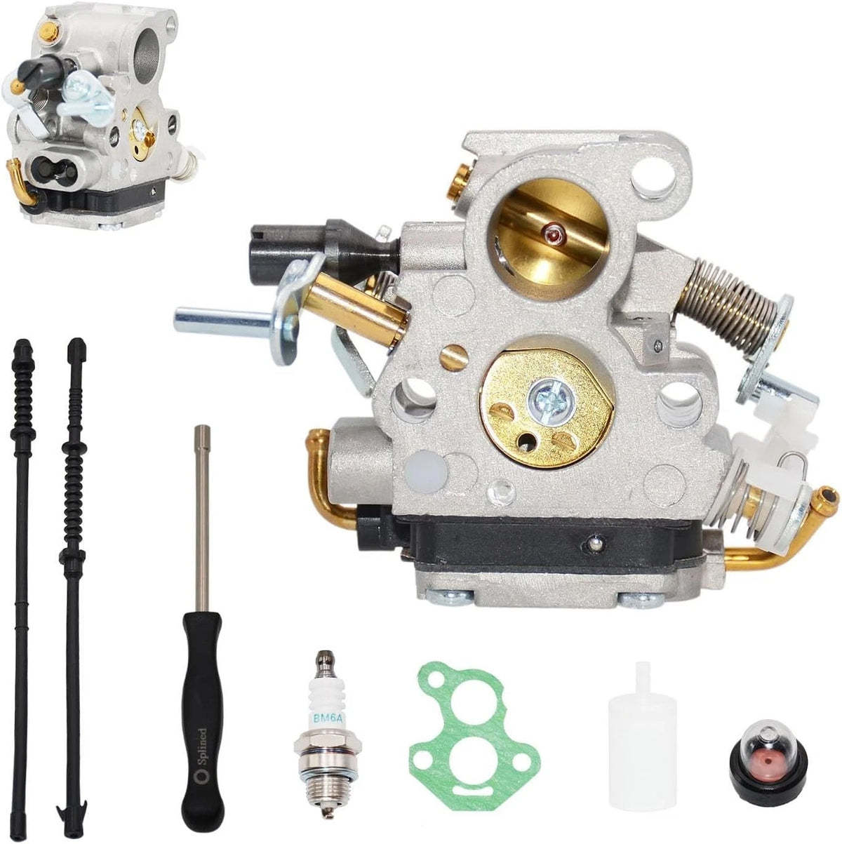 Carburetor Replacement Kit for Husqvarna 135 140 435 440 (No Year Range)