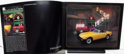 MGB Sales Brochure for MG MGB (1980)