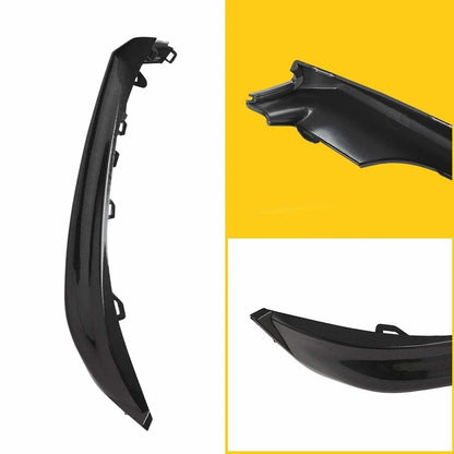 Gloss Black Lower Trim for Front Grille & Headlights on Camry SE/XSE 2018-2020