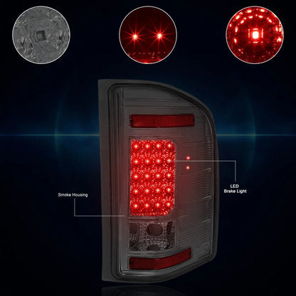 Full LED Tail Light - Smoked for Chevy Silverado (2007–2014)