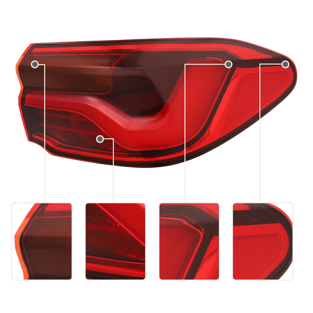 Right Side LED Tail Light for BMW X2 (2020–2023) 63217420738