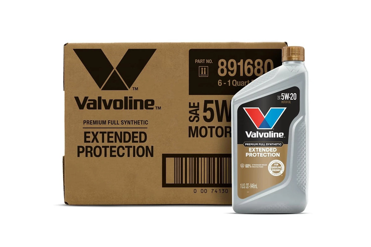 Full Synthetic Motor Oil 5W20 Case of 6 (1 QT Each)